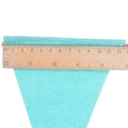 Déco rustique banderole toile jute salle à manger