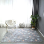 Tapis fusées 3D lumineux pour chambre