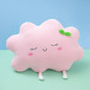 Coussin Peluche Nuage Souriant Pastel - Coton Doux