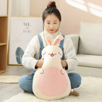 Coussin Peluche Animaux Chamallow – Doudou Kawaii Ultra Moelleux