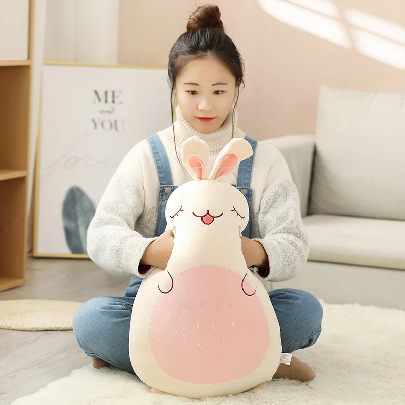 Coussin Peluche Animaux Chamallow – Doudou Kawaii Ultra Moelleux