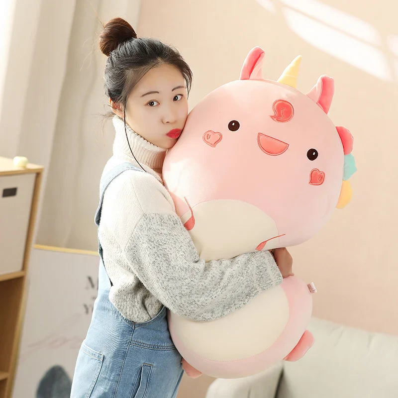 Coussin Peluche Animaux Chamallow – Doudou Kawaii Ultra Moelleux