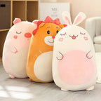 Coussin Peluche Animaux Chamallow – Doudou Kawaii Ultra Moelleux