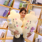 Peluche Nuage Kawaii pour Enfant - Coussin Décoratif Souriant