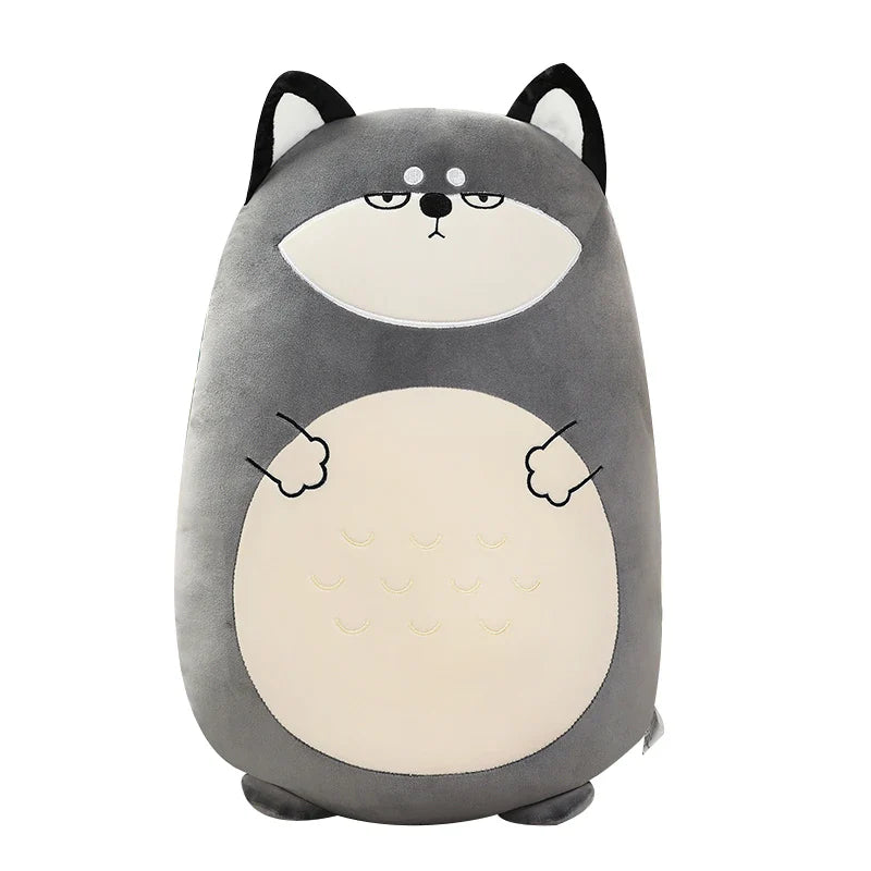 Coussin Peluche Animaux Chamallow – Doudou Kawaii Ultra Moelleux