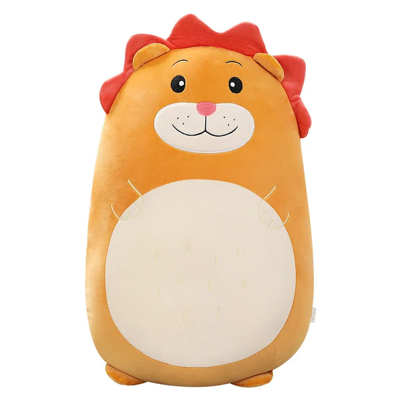 Coussin Peluche Animaux Chamallow – Doudou Kawaii Ultra Moelleux