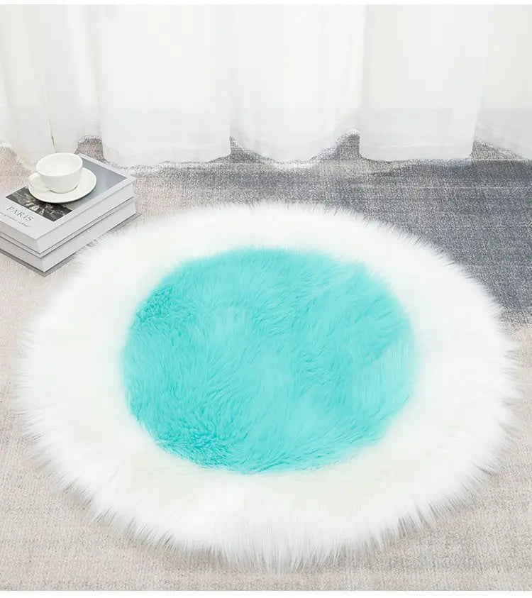 Tapis Moelleux Design Cœur Shaggy