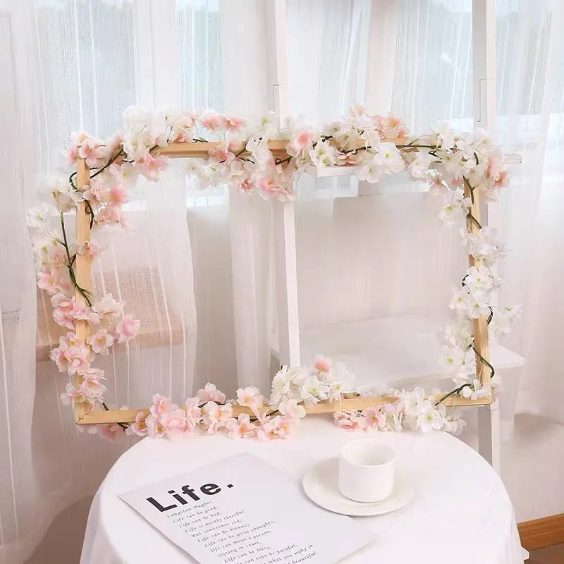 Guirlande de Fleurs de Cerisier Artificielles 180 cm