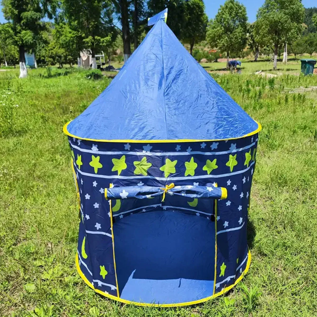 Tente Château Enfant Bleue Pliable