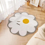 Tapis Forme De Fleur