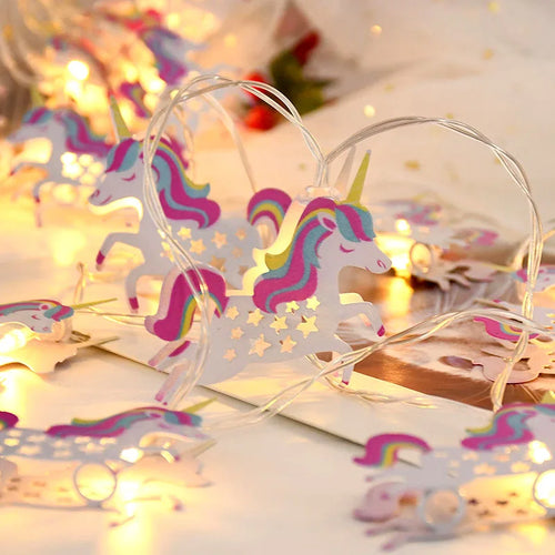 Guirlande Lumineuse LED Licorne