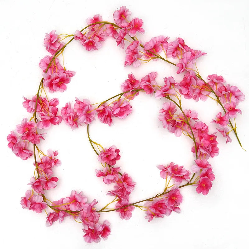 Guirlande de Fleurs de Cerisier Artificielles 180 cm