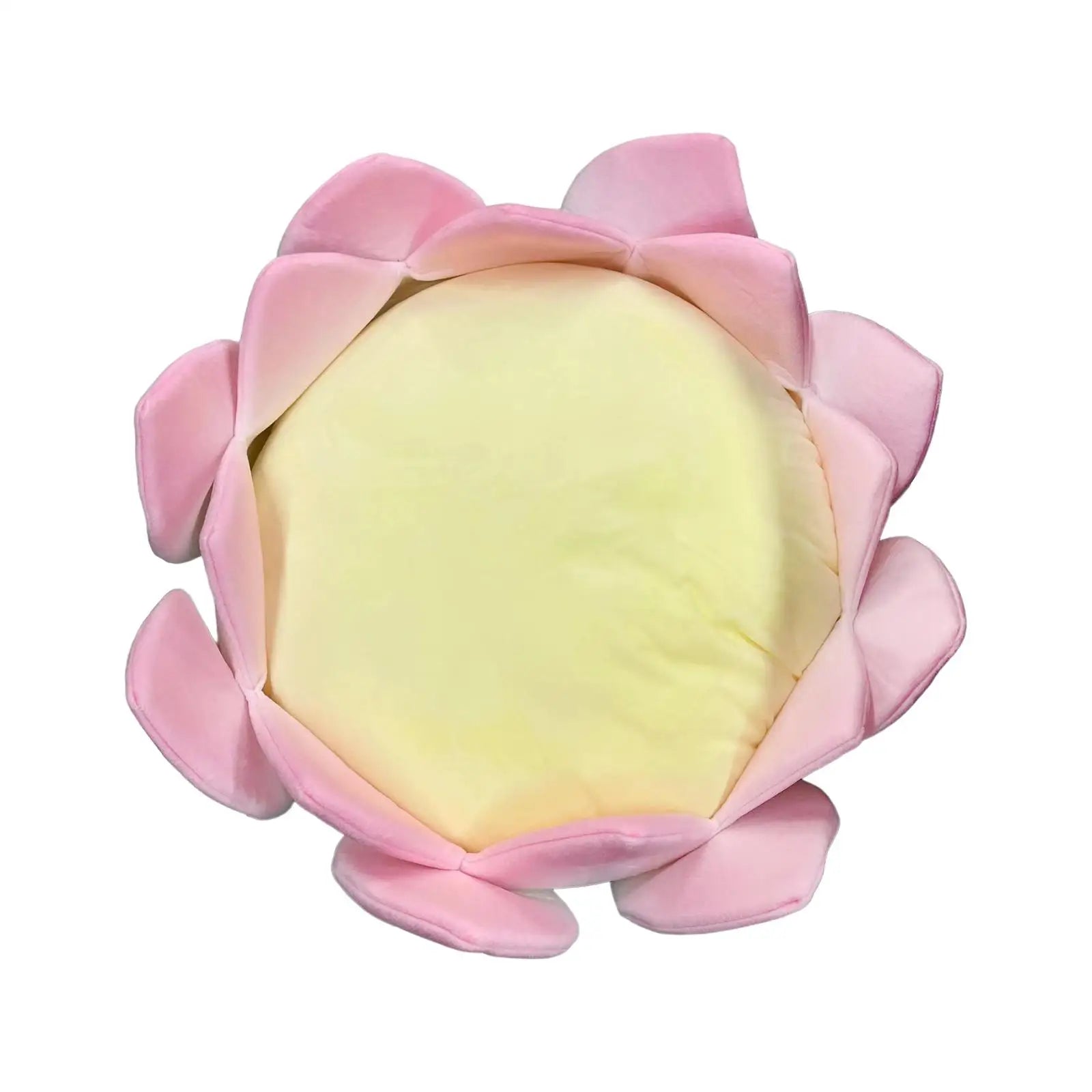 Coussin de Sol Fleur de Lotus - Pouf de Méditation Déhoussable