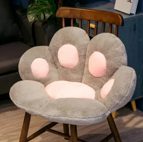 Coussin De Sol Peluche Patte de Chat Kawaii