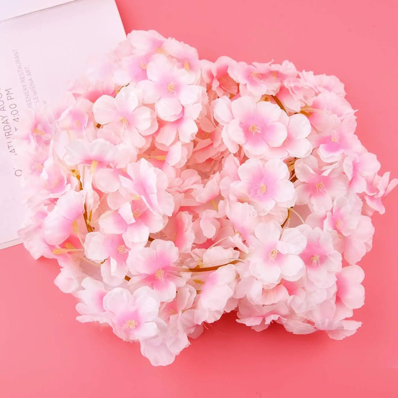 Guirlande de Fleurs de Cerisier Artificielles 180 cm