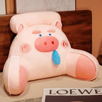 Coussin de Lecture avec Accoudoirs Forme Animal Kawaii