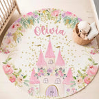 Tapis Licorne Rond Pour Enfant