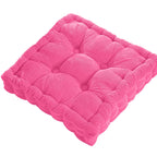 Coussin de Sol pour Tipi Enfant Carre - Velours Côtelé 50x50cm