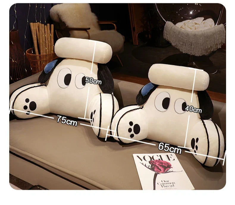 Coussin de Lecture avec Accoudoirs Forme Animal Kawaii