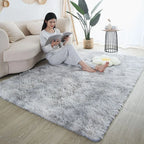 Tapis pour Tipi Moelleux à Poils Longs Antidérapant