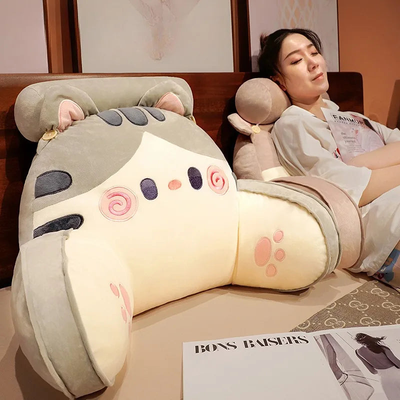 Coussin De Dossier Tête De Lit Enfant Chat