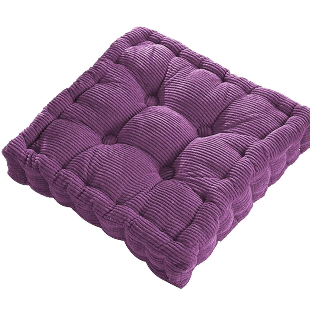 Coussin de Sol pour Tipi Enfant Carre - Velours Côtelé 50x50cm