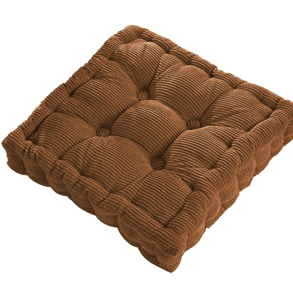 Coussin de Sol pour Tipi Enfant Carre - Velours Côtelé 50x50cm