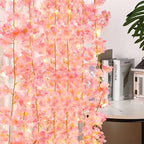 Guirlande de Fleurs de Cerisier Artificielles 180 cm