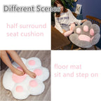 Coussin De Sol Peluche Patte de Chat Kawaii
