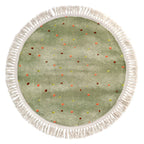 Tapis de Sol pour Tipi Enfant - Finition Franges