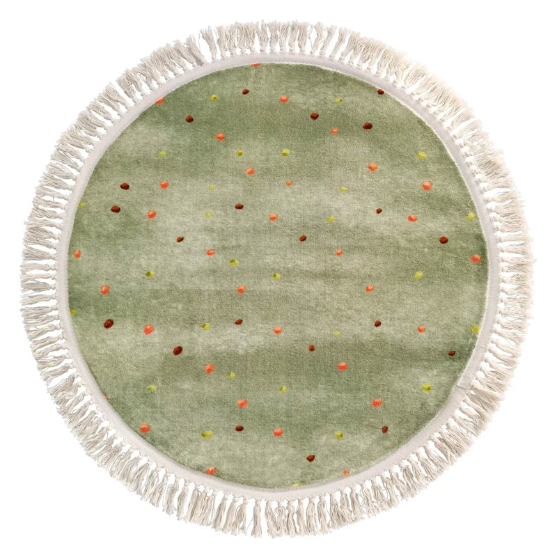Tapis de Sol pour Tipi Enfant - Finition Franges