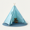 Tente Tipi Enfant Bleu Ciel avec Fenêtre 1.35m