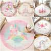 Tapis Licorne Rond Pour Enfant
