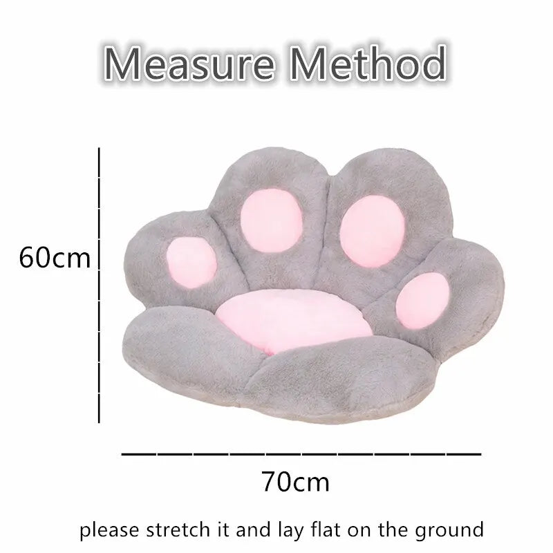 Coussin De Sol Peluche Patte de Chat Kawaii