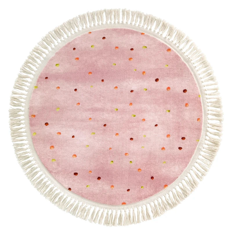 Tapis de Sol pour Tipi Enfant - Finition Franges