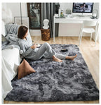 Tapis pour Tipi Moelleux à Poils Longs Antidérapant