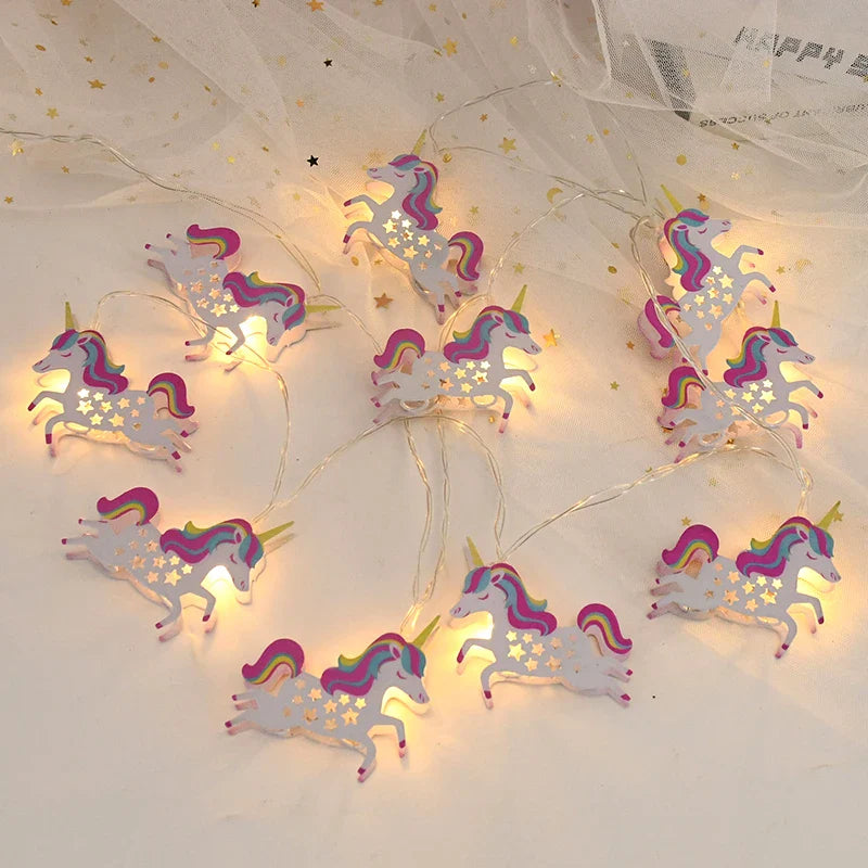 Guirlande Lumineuse LED Licorne