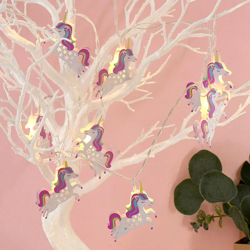 Guirlande Lumineuse LED Licorne