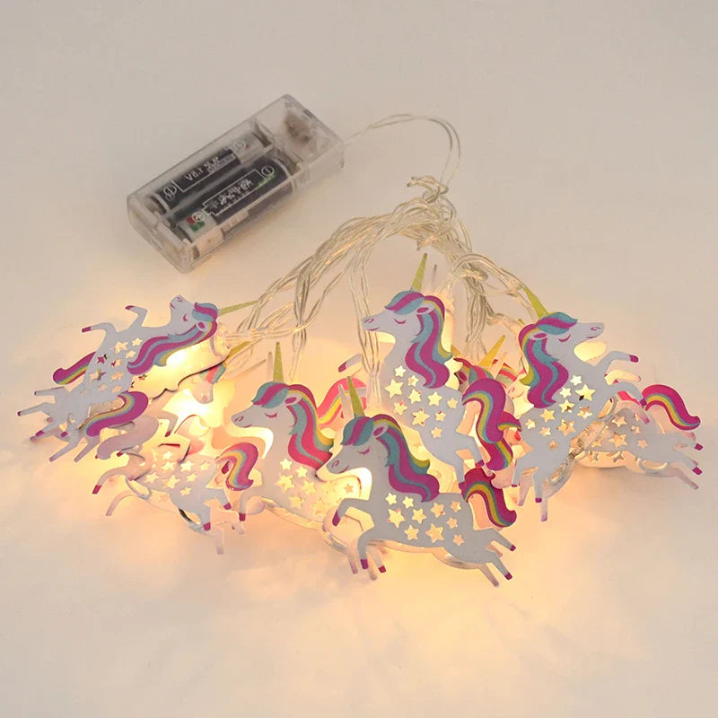 Guirlande Lumineuse LED Licorne