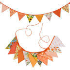 Guirlande à Fanions Vintage En Tissu Motif Fleur