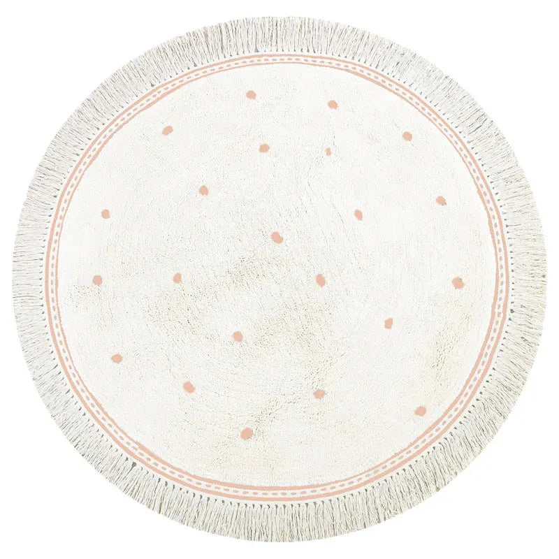 Tapis de Jeu Design pour Tente Enfant - Finition Franges