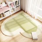 Tapis Chambre Enfant Forme Cœur - Doux & Antidérapant