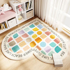 Tapis Chambre Enfant Forme Cœur - Doux & Antidérapant