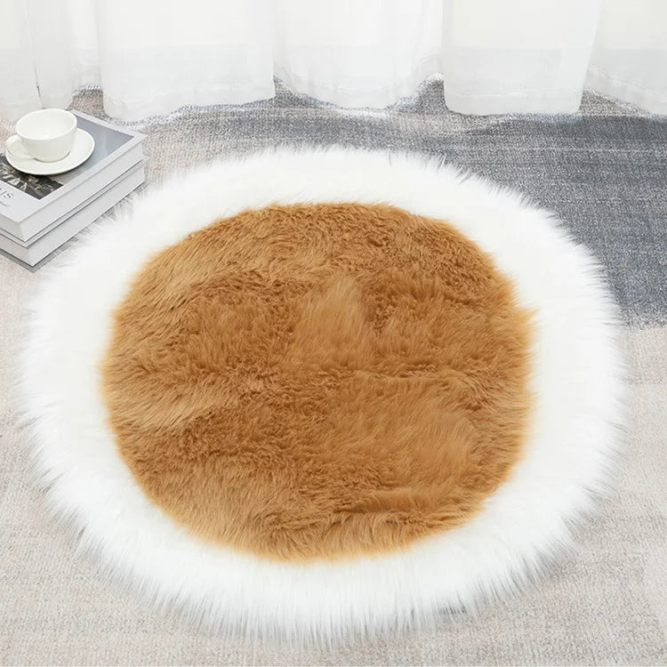 Tapis Moelleux Design Cœur Shaggy