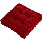 Coussin de Sol pour Tipi Enfant Carre - Velours Côtelé 50x50cm