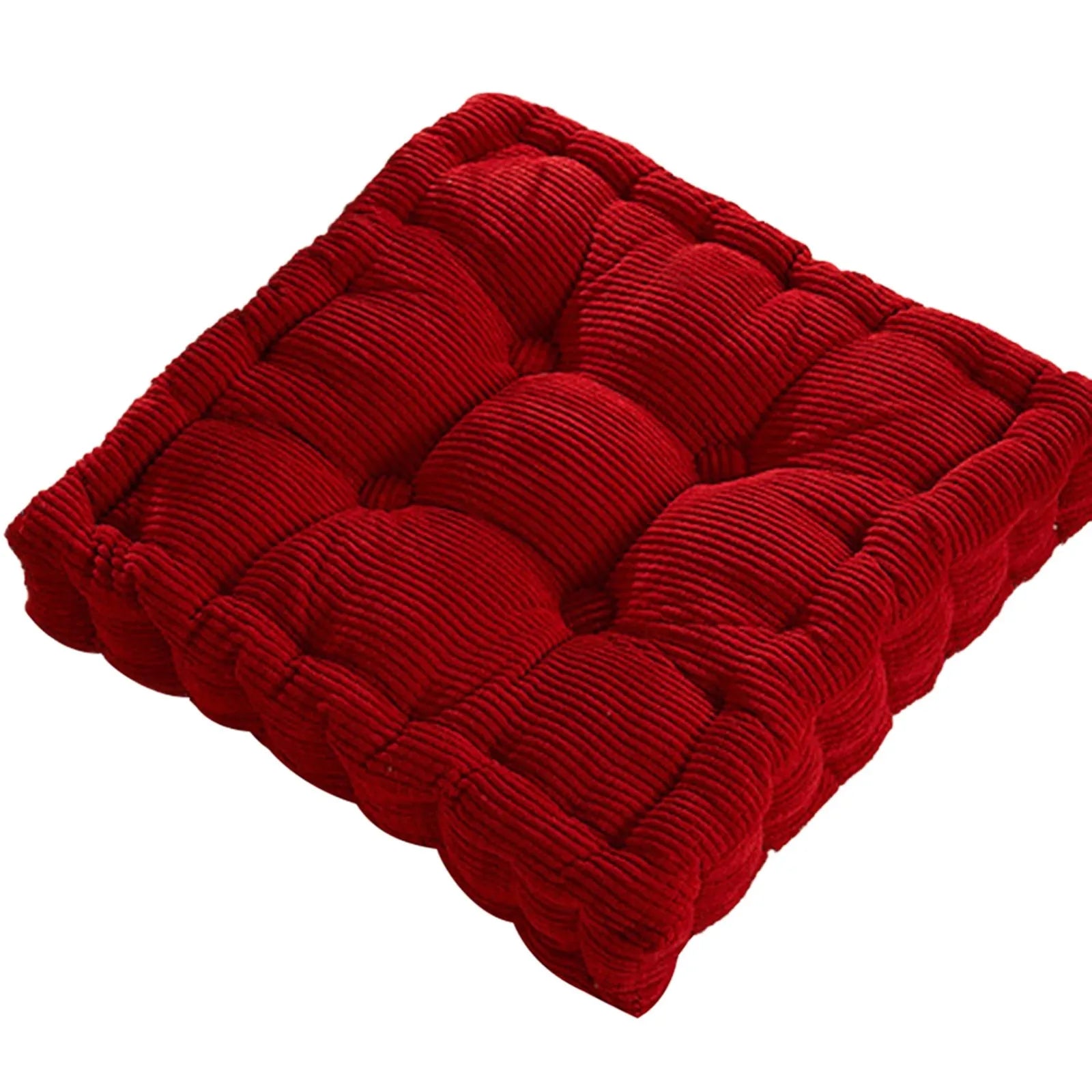 Coussin de Sol pour Tipi Enfant Carre - Velours Côtelé 50x50cm