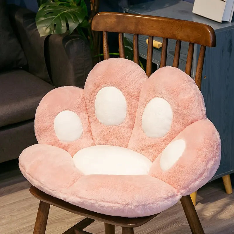 Coussin De Sol Peluche Patte de Chat Kawaii