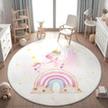 Tapis Licorne Rond Pour Enfant