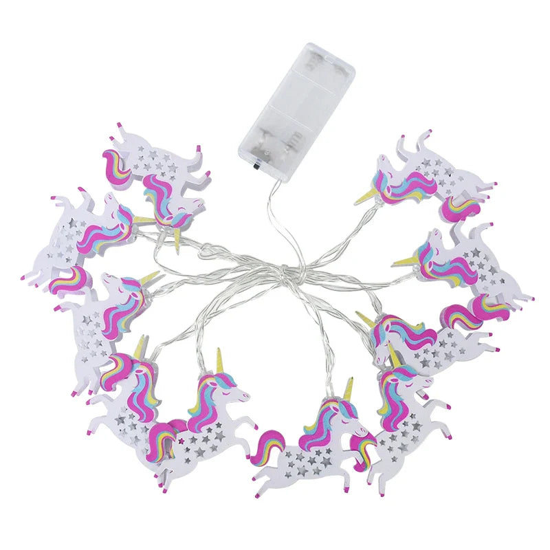 Guirlande Lumineuse LED Licorne