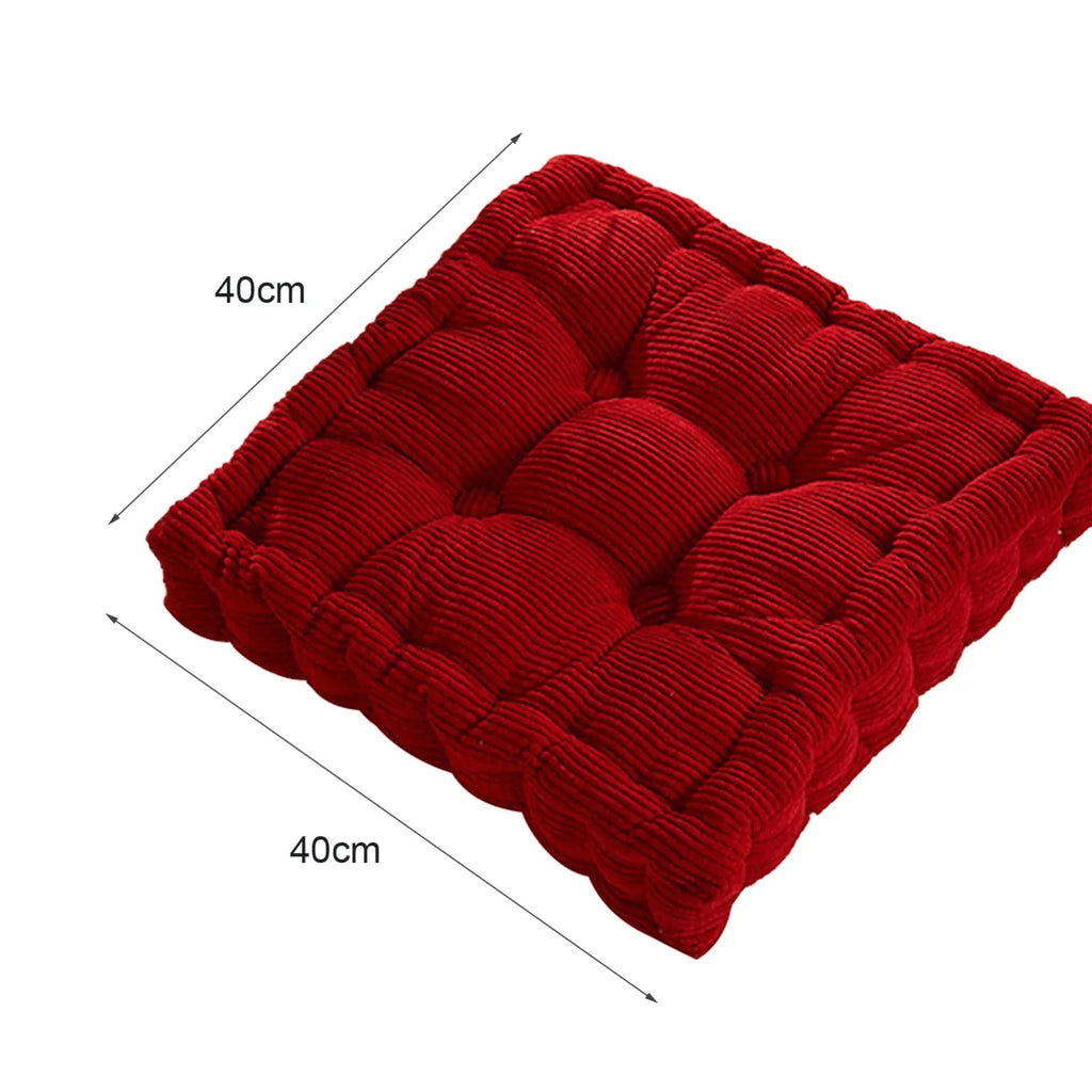 Coussin de Sol pour Tipi Enfant Carre - Velours Côtelé 50x50cm
